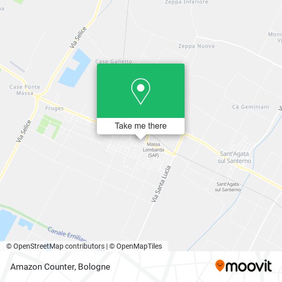 Amazon Counter map