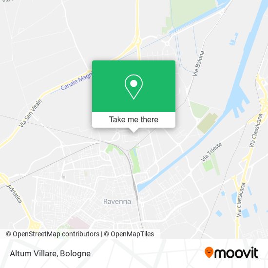 Altum Villare map
