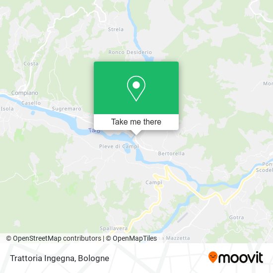Trattoria Ingegna map