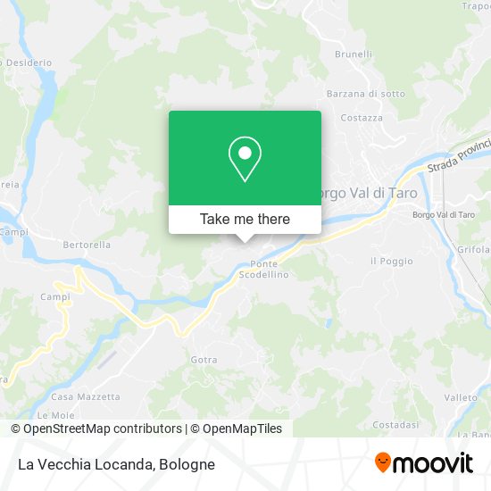 La Vecchia Locanda map