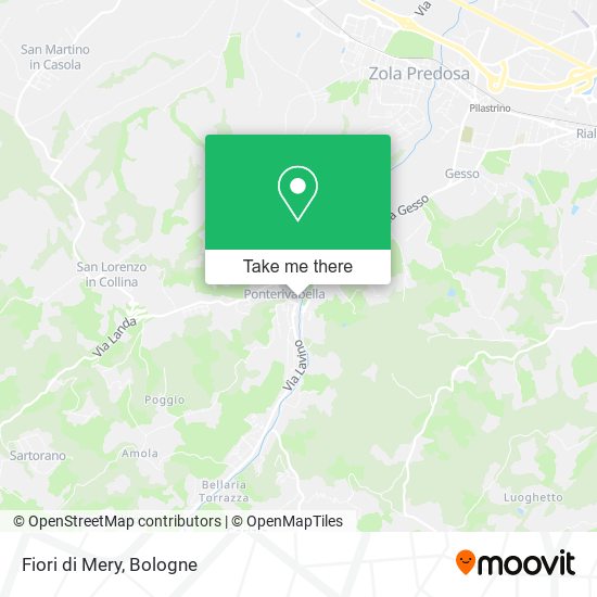 Fiori di Mery map