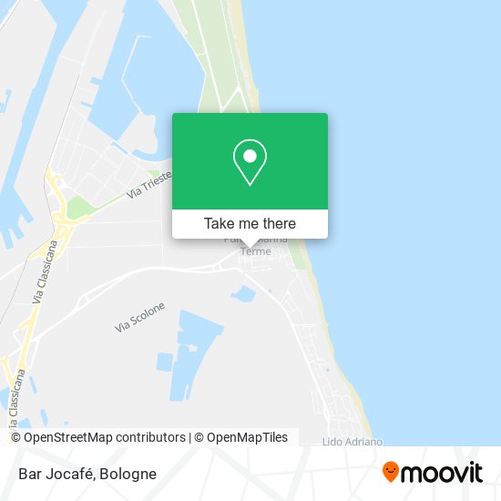 Bar Jocafé map