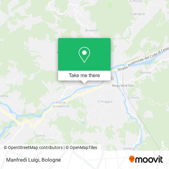 Manfredi Luigi map