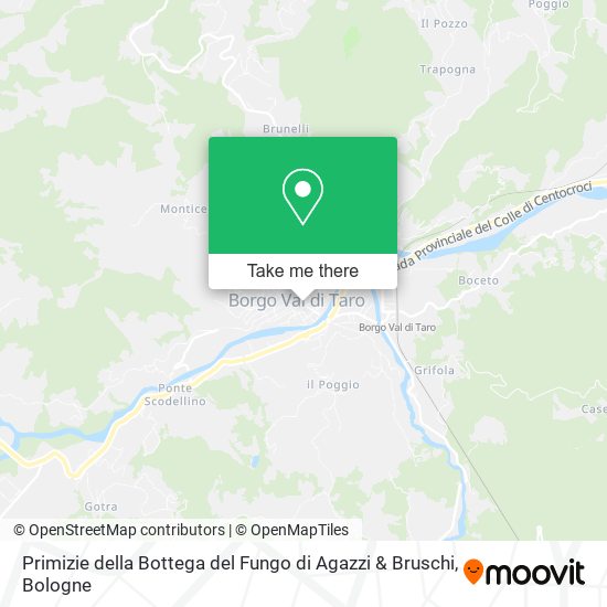 Primizie della Bottega del Fungo di Agazzi & Bruschi map