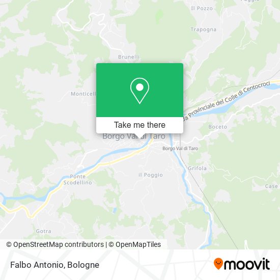 Falbo Antonio map