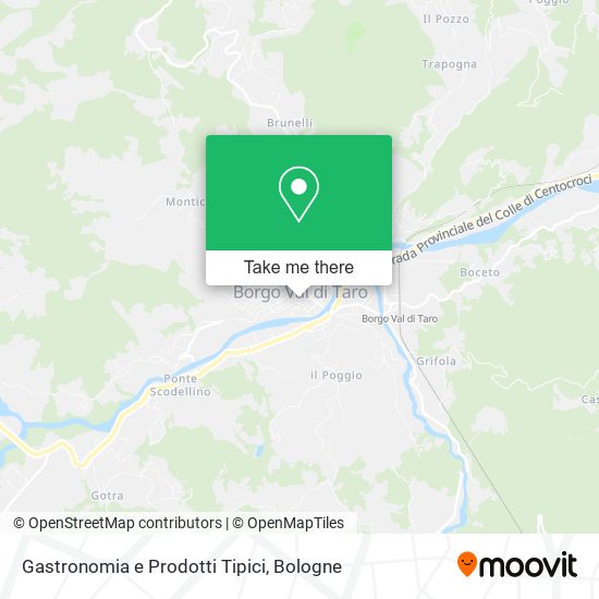 Gastronomia e Prodotti Tipici map