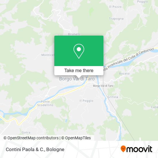Contini Paola & C. map
