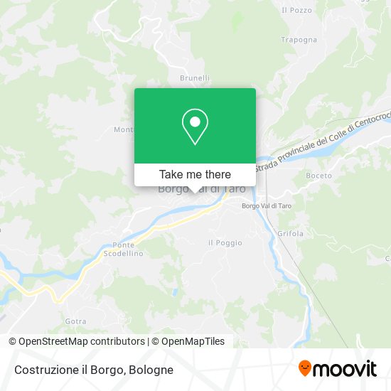 Costruzione il Borgo map