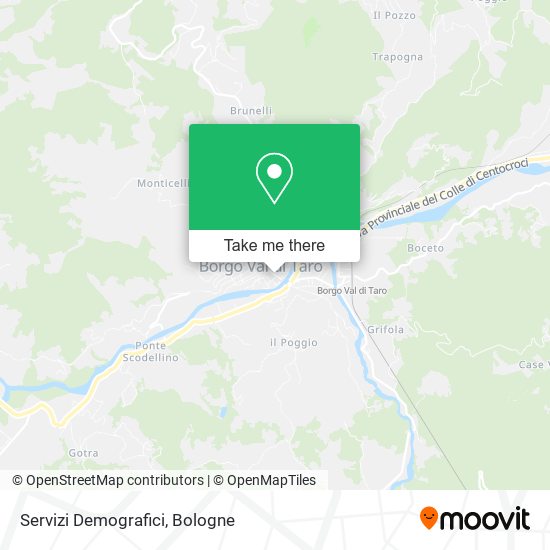 Servizi Demografici map