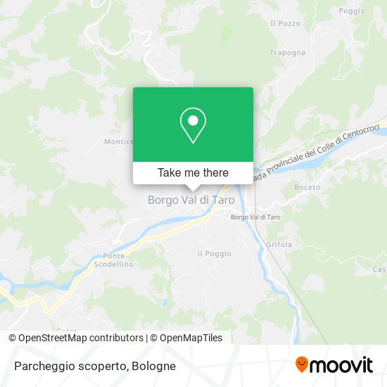 Parcheggio scoperto map