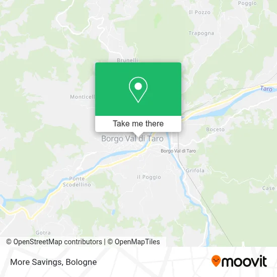 More Savings map