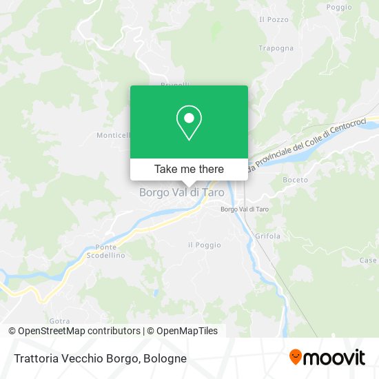 Trattoria Vecchio Borgo map