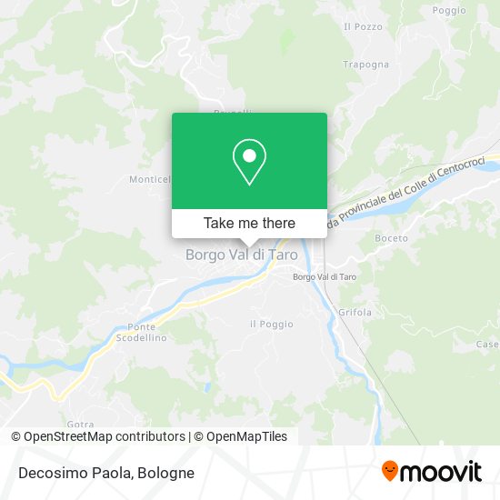Decosimo Paola map