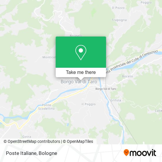 Poste Italiane map