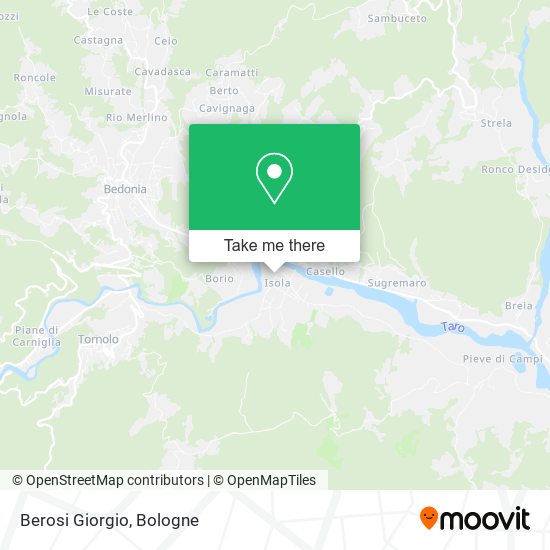 Berosi Giorgio map
