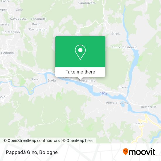 Pappadà Gino map