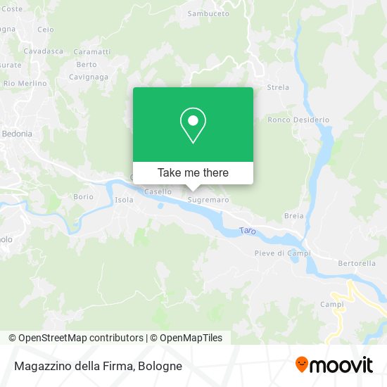 Magazzino della Firma map