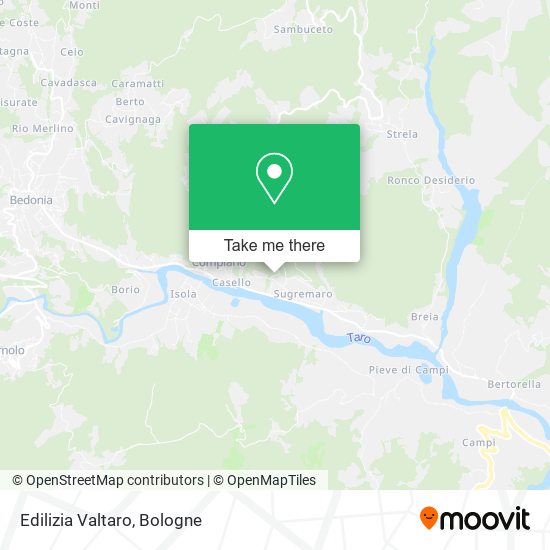 Edilizia Valtaro map
