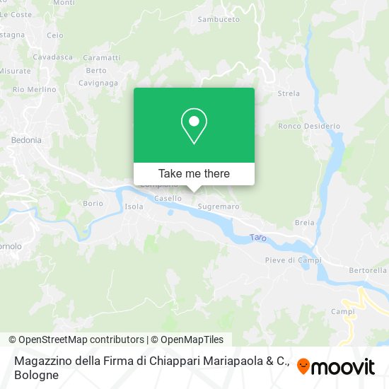 Magazzino della Firma di Chiappari Mariapaola & C. map