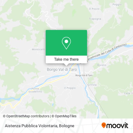 Aistenza Pubblica Volontaria map