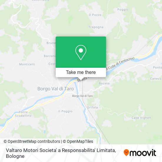 Valtaro Motori Societa' a Responsabilita' Limitata map