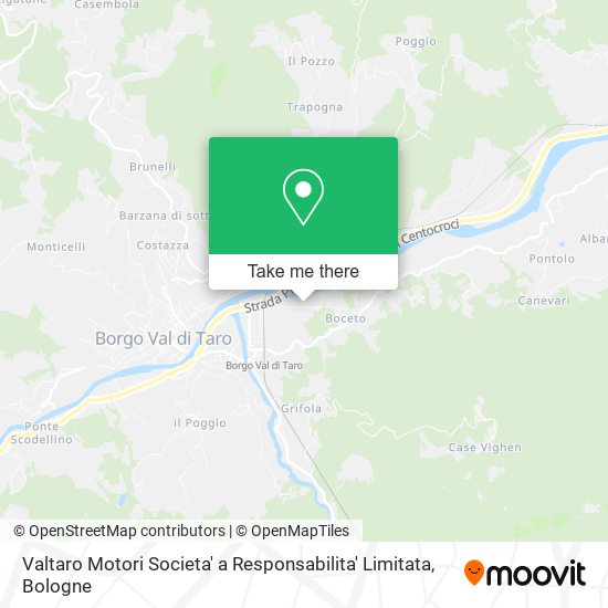 Valtaro Motori Societa' a Responsabilita' Limitata map