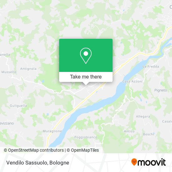 Vendilo Sassuolo map