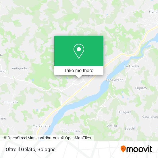 Oltre il Gelato map