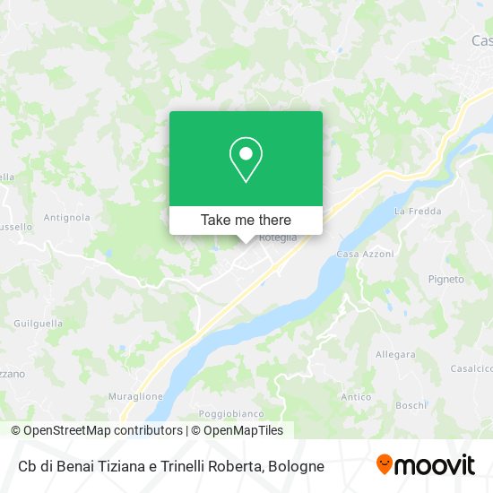 Cb di Benai Tiziana e Trinelli Roberta map