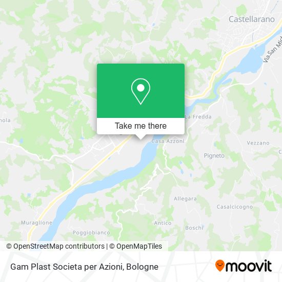 Gam Plast Societa per Azioni map