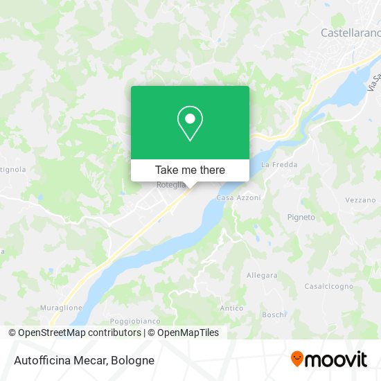 Autofficina Mecar map