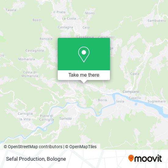 Sefal Production map