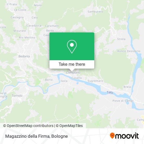 Magazzino della Firma map