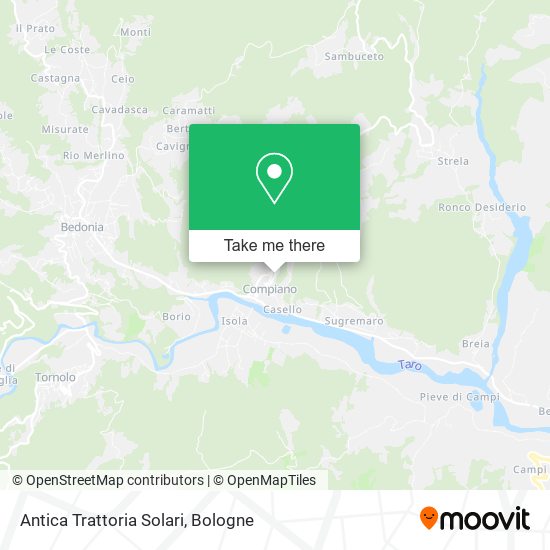 Antica Trattoria Solari map