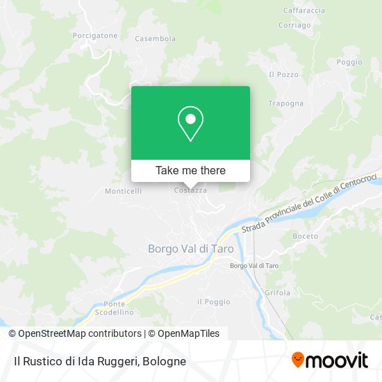 Il Rustico di Ida Ruggeri map