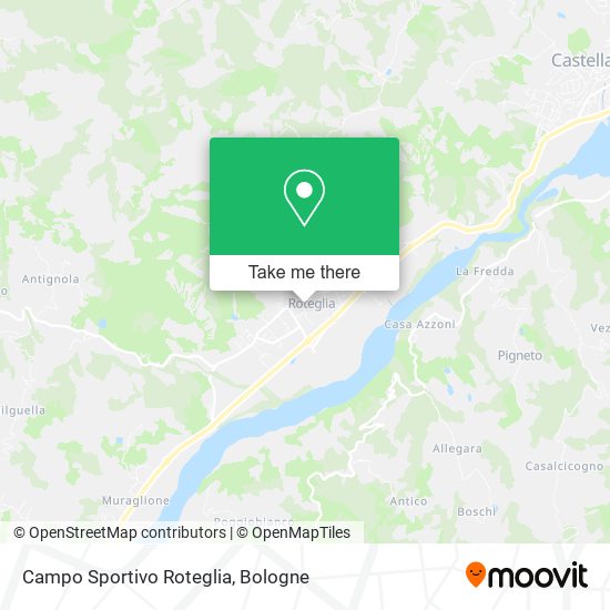 Campo Sportivo Roteglia map