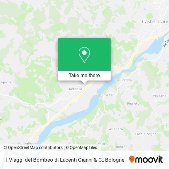 I Viaggi del Bombeo di Lucenti Gianni & C. map