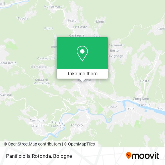 Panificio la Rotonda map
