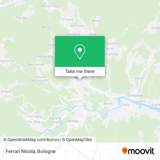 Ferrari Nicola map