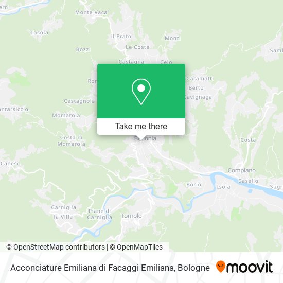 Acconciature Emiliana di Facaggi Emiliana map