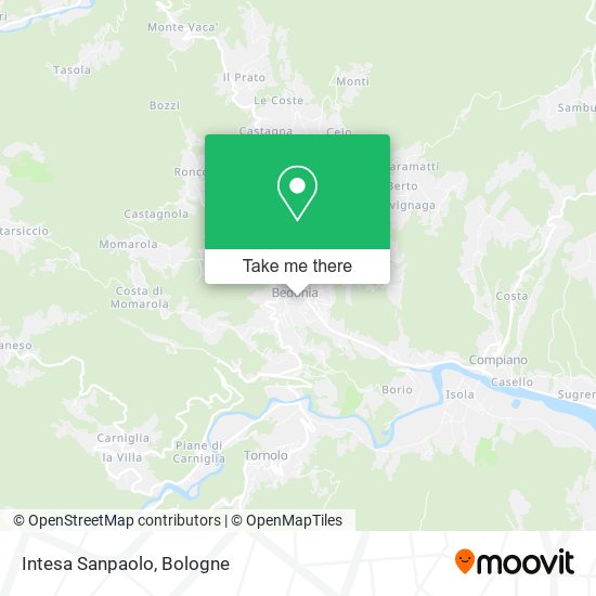 Intesa Sanpaolo map