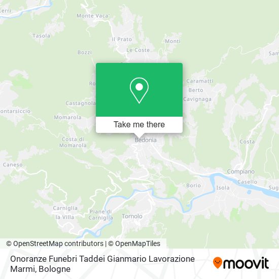 Onoranze Funebri Taddei Gianmario Lavorazione Marmi map