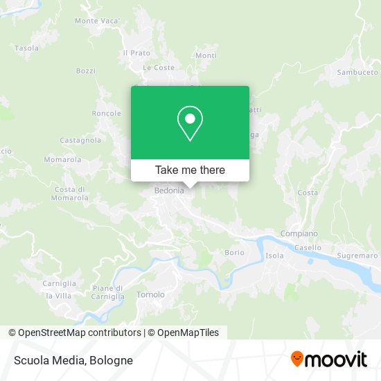 Scuola Media map