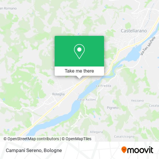 Campani Sereno map