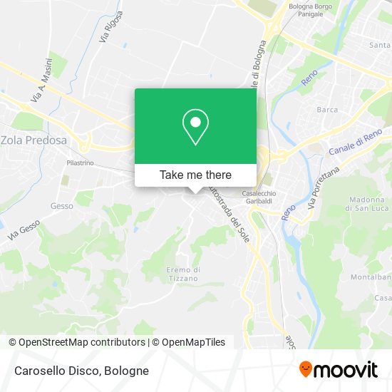 Carosello Disco map