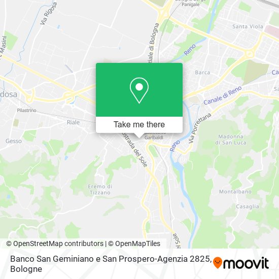 Banco San Geminiano e San Prospero-Agenzia 2825 map