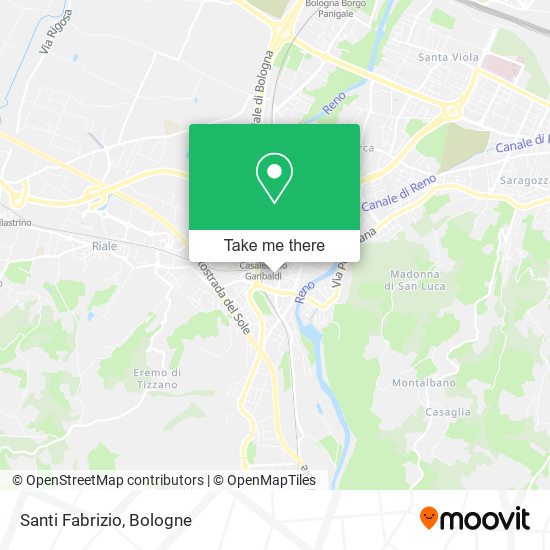 Santi Fabrizio map