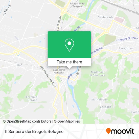 Il Sentiero dei Bregoli map