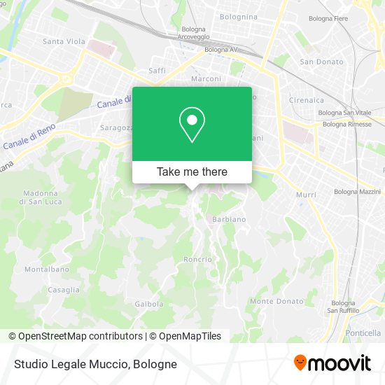 Studio Legale Muccio map