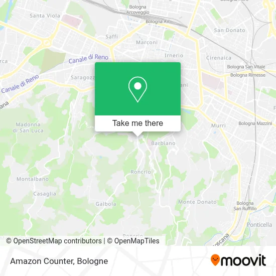 Amazon Counter map